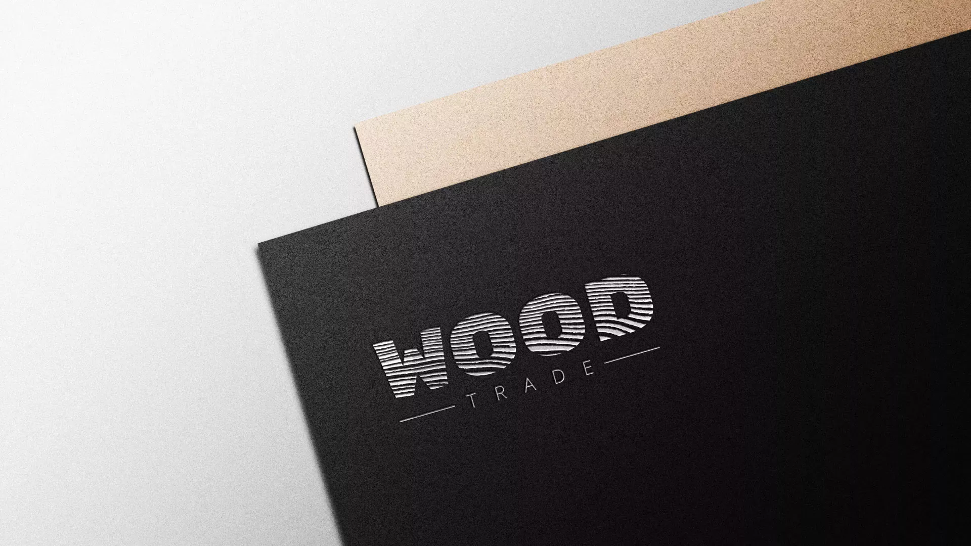 Разработка логотипа для компании «Wood Trade» в Климовске