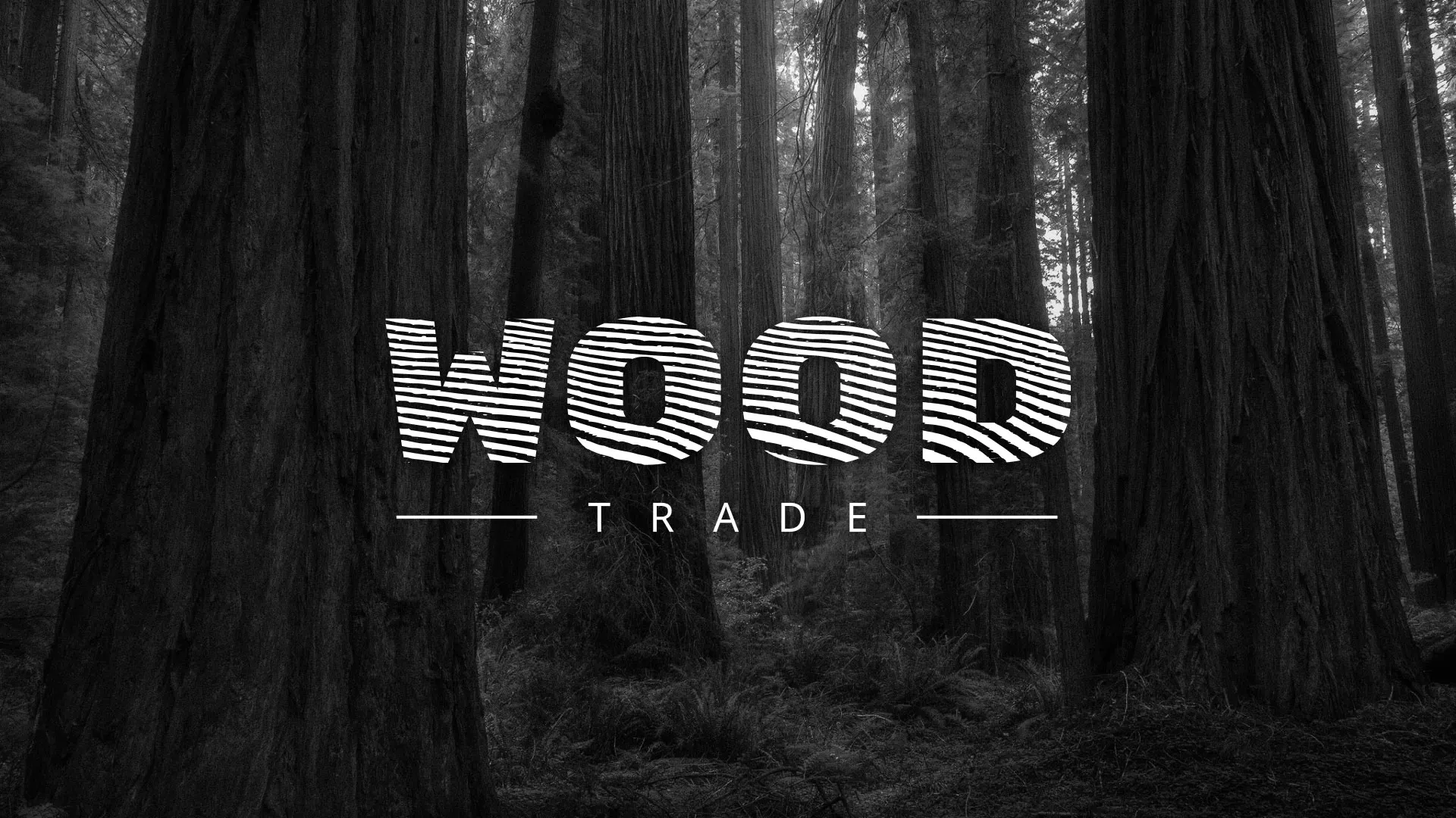 Разработка логотипа для компании «Wood Trade» в Климовске